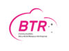 Solution BTR réseaux et sécurité, bénéfice pour TPE et PME, logo avec trois étoiles
