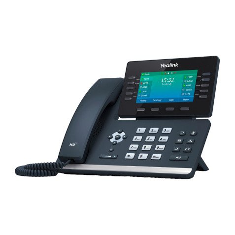 Téléphone IP Yealink offrant une solution de téléphonie digitale pour les TPE et PME, facilitant la communication professionnelle